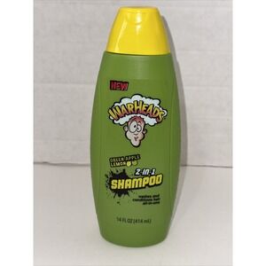 Warheads Green Apple Lemon 2 In 1 Shampoo 14 Oz NEW A37